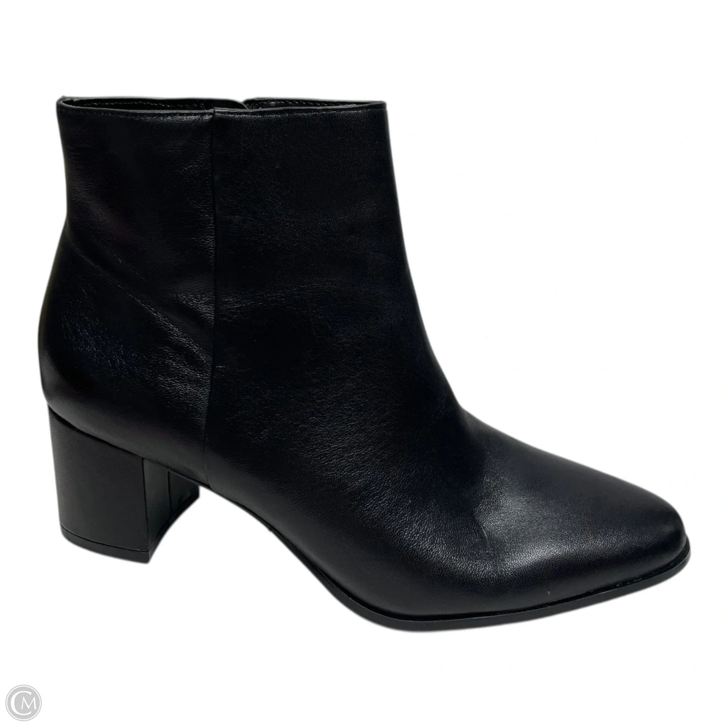 Boots Ankle Heels By Calvin Klein In Black, Size: 8