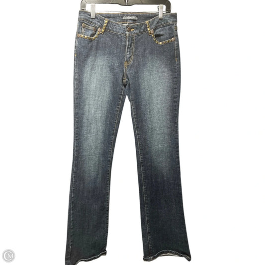 Jeans Boot Cut By Dash In Blue, Size: S