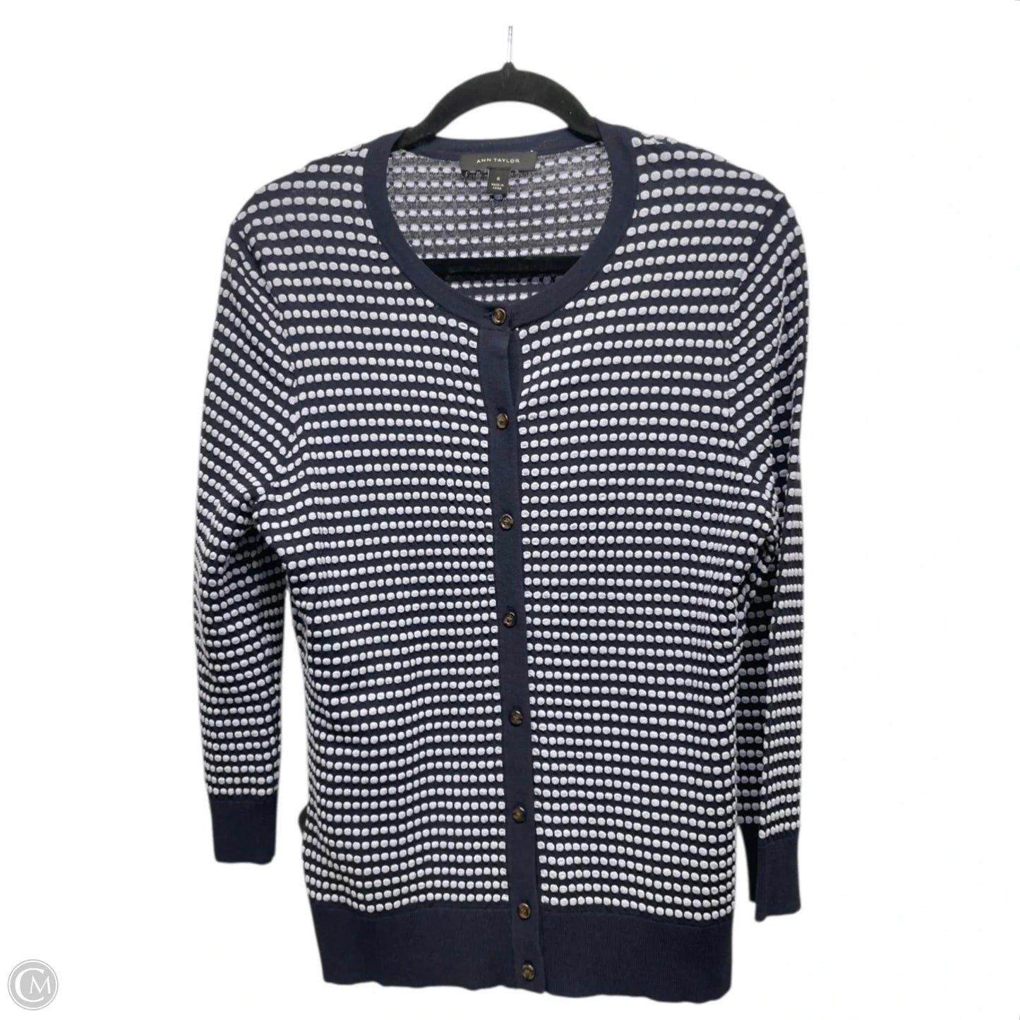 Blazer By J. Crew In Blue & White, Size: 16