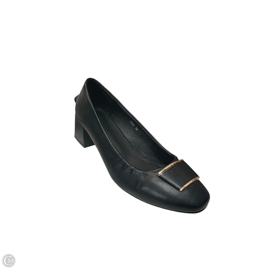 Shoes Heels Block By Clothes Mentor In Black, Size: 8.5