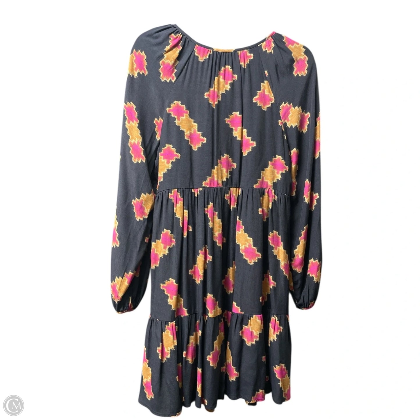 Dress Casual Short By Anthropologie In Blue & Orange, Size: Sp