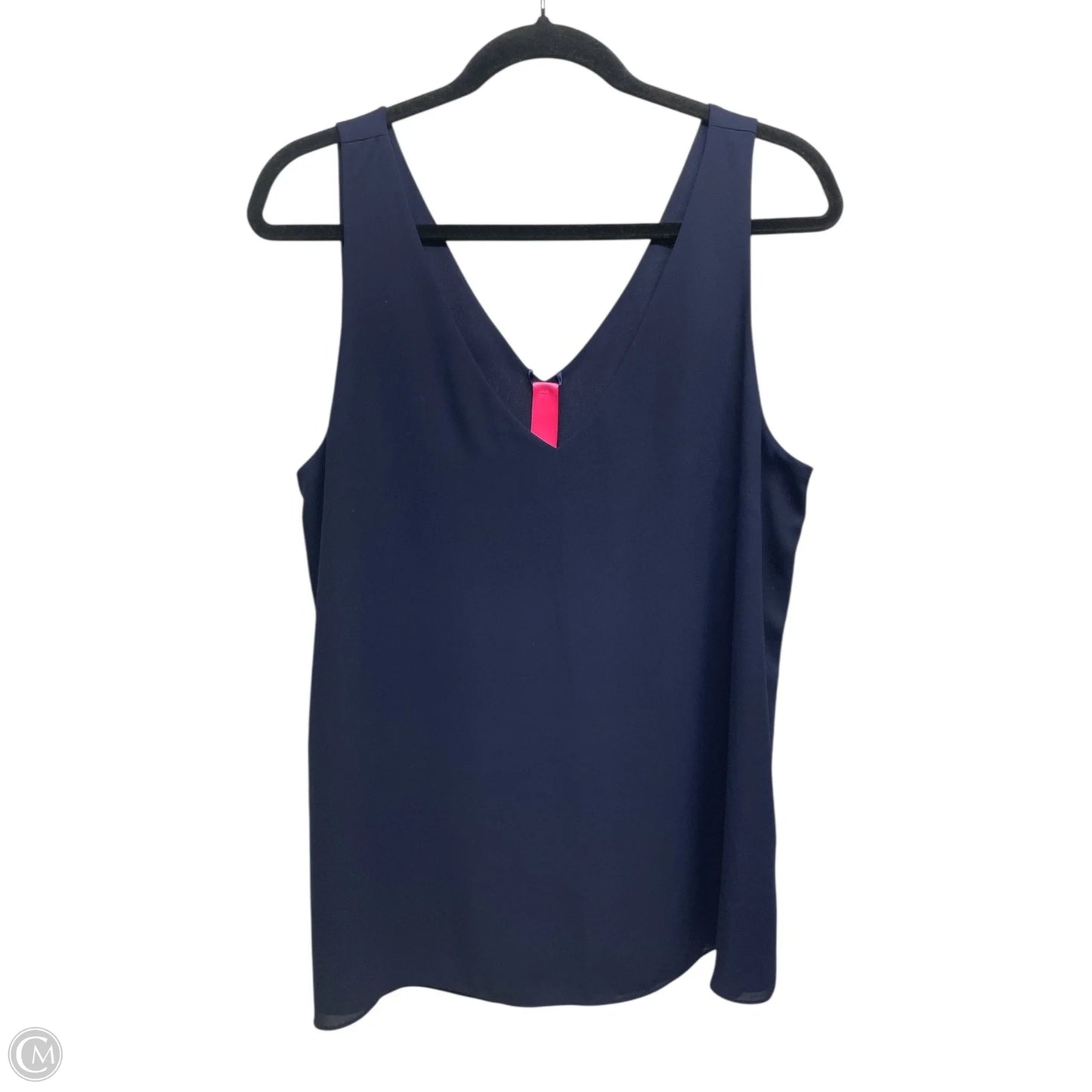 Top Sleeveless Designer By Lilly Pulitzer In Blue, Size: L