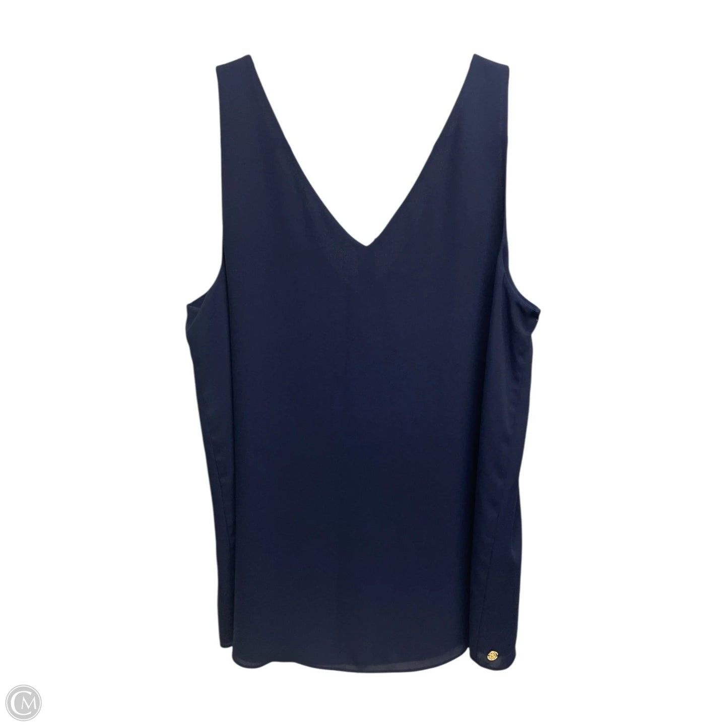 Top Sleeveless Designer By Lilly Pulitzer In Blue, Size: L