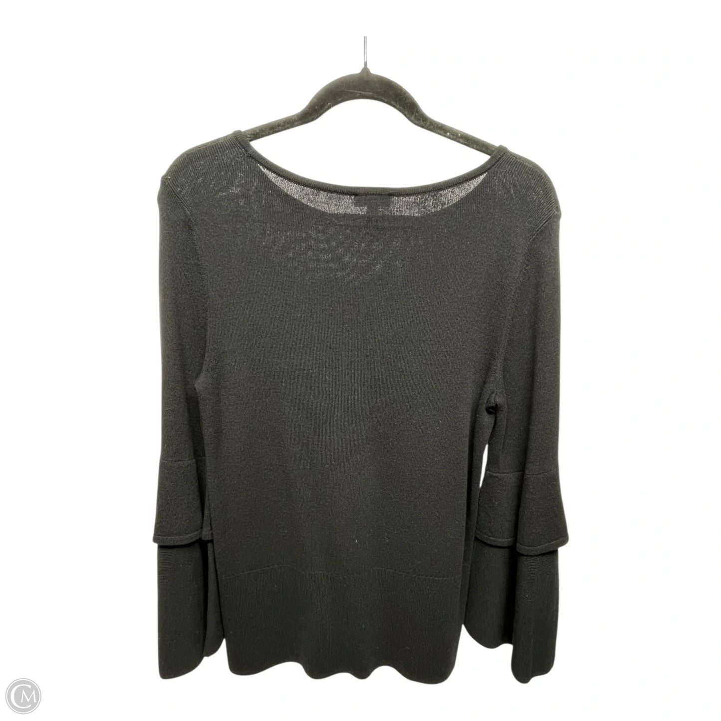 Top Long Sleeve By Talbots In Black, Size: S