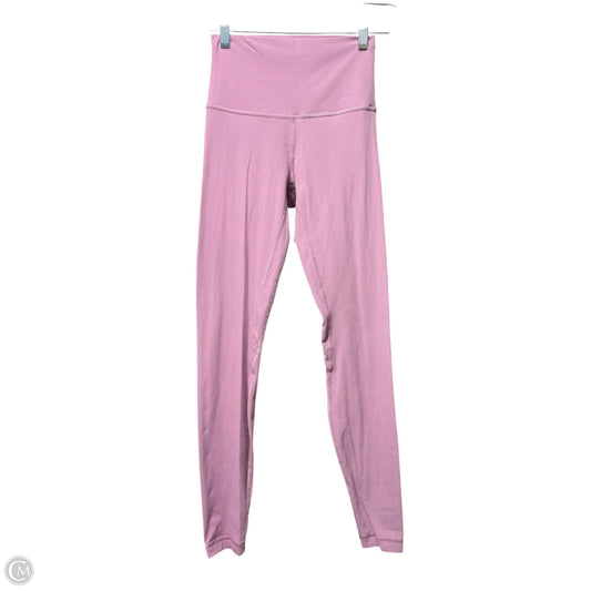 Athletic Leggings By Lululemon In Purple, Size: Xs