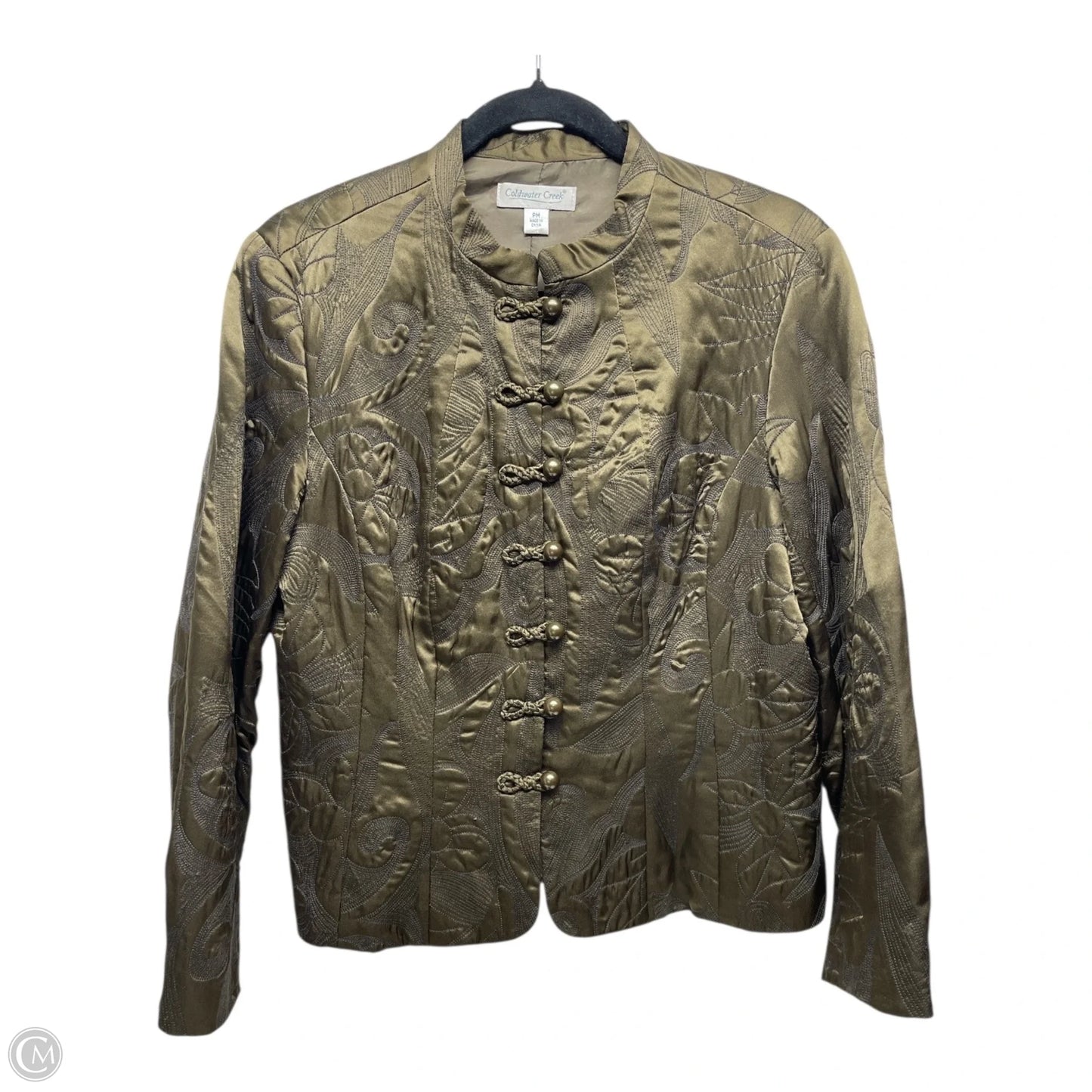 Jacket Other By Coldwater Creek In Green, Size: Mp