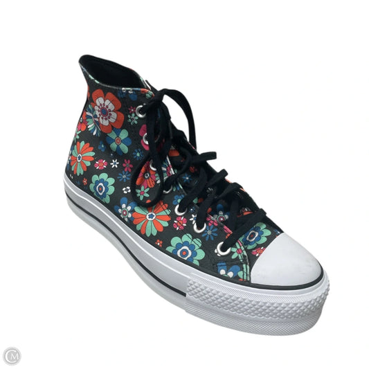 Shoes Sneakers By Converse In Floral Print, Size: 9