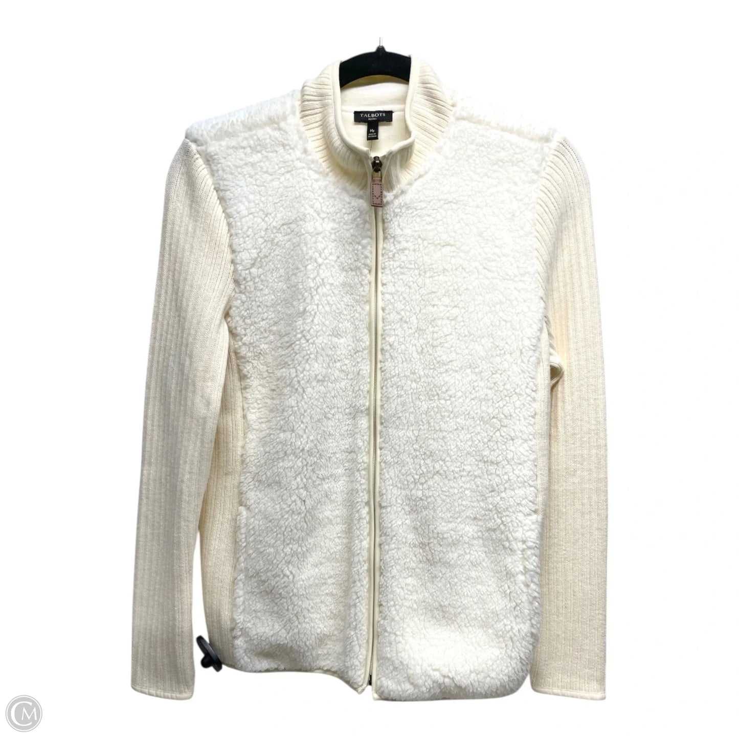 Jacket Other By Talbots In Cream, Size: Mp