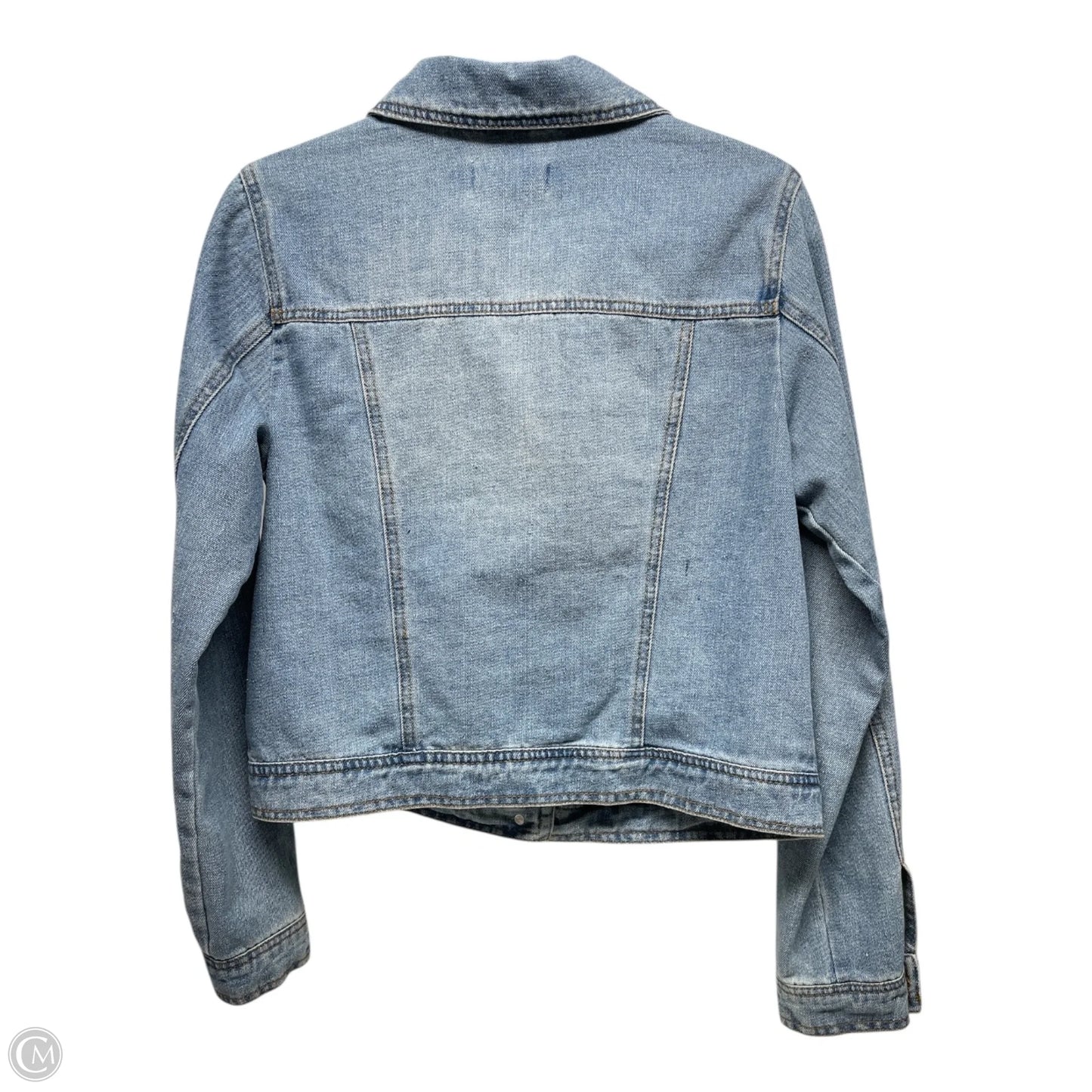 Jacket Denim By Ci Sono In Blue, Size: L