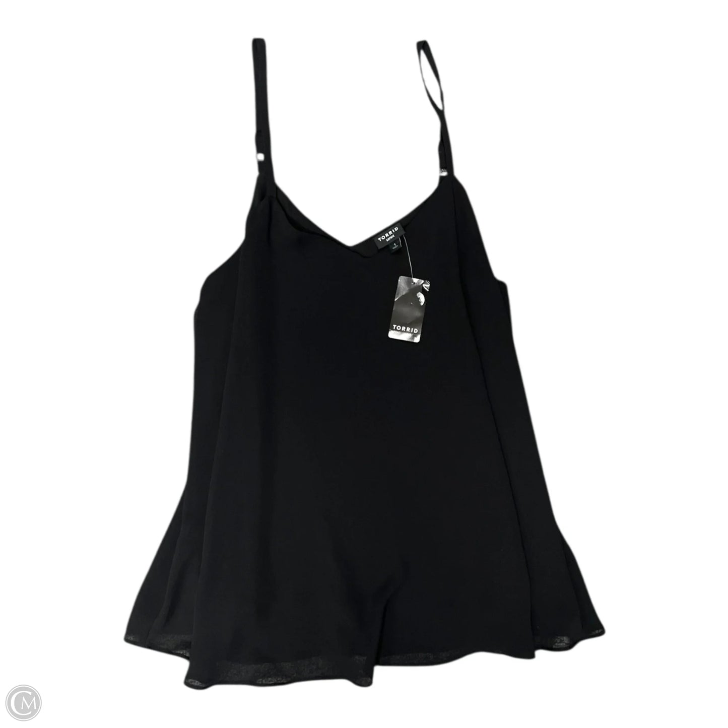 Top Sleeveless By Torrid In Black, Size: 1x
