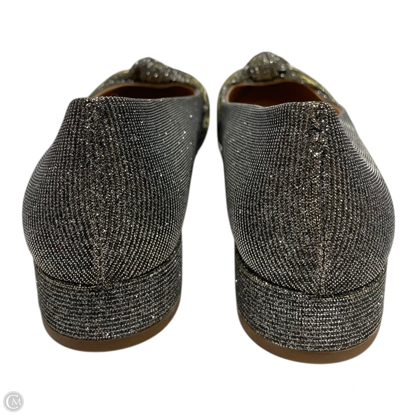 Shoes Flats By Easy Spirit In Silver, Size: 7