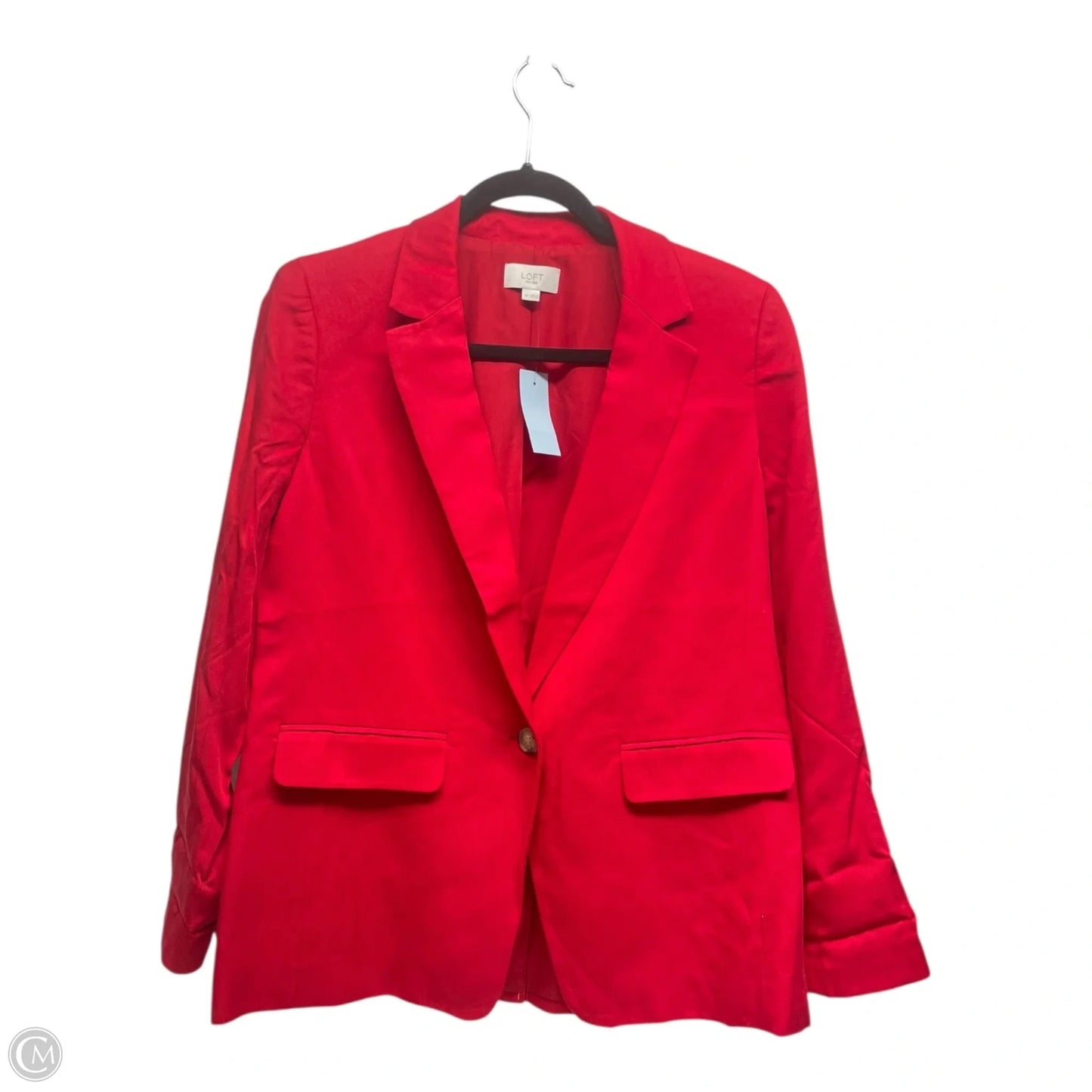 Blazer By Loft In Red, Size: 4p