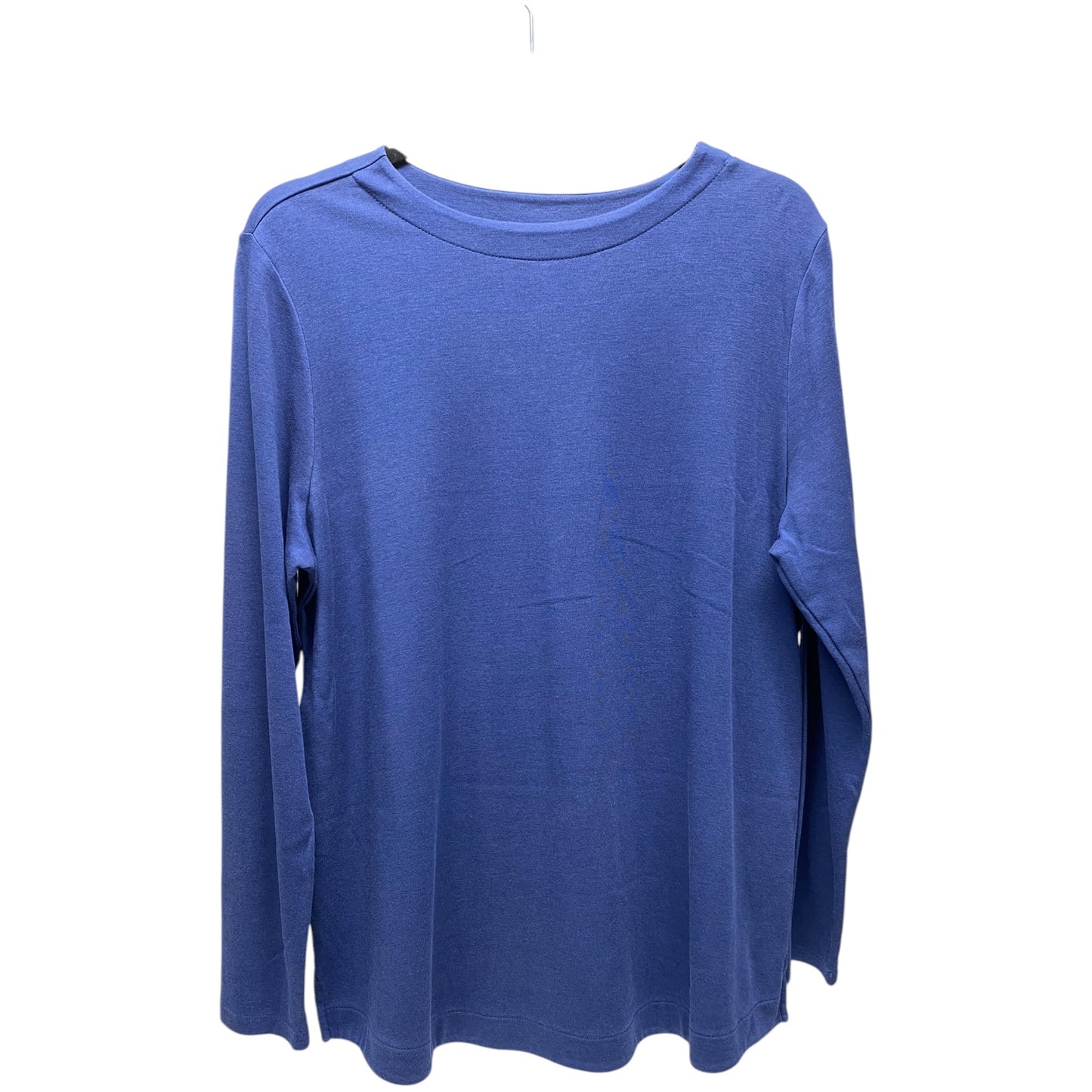 Top Long Sleeve Basic By J. Jill In Blue, Size: L