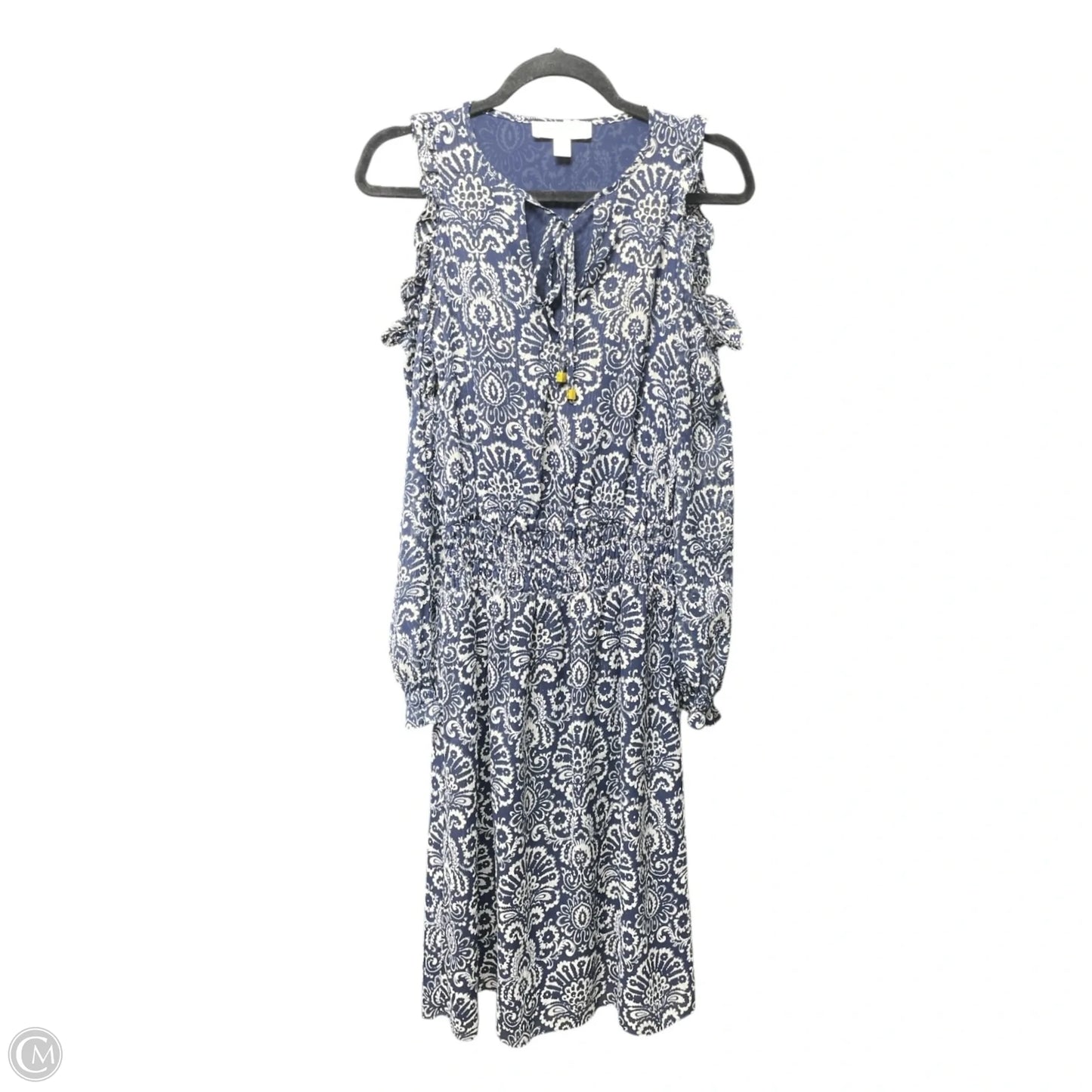 Dress Casual Short By Michael By Michael Kors In Blue & White, Size: Xs