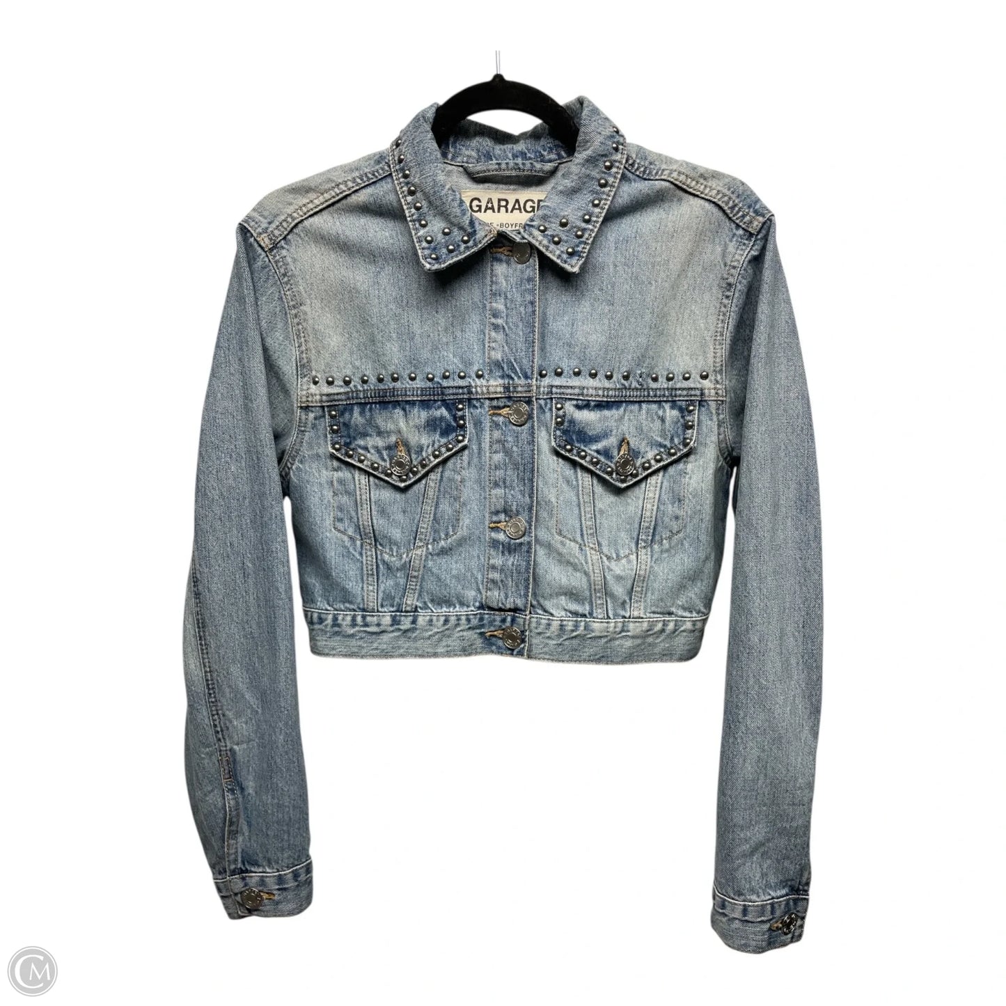 Jacket Denim By Garage In Blue, Size: M