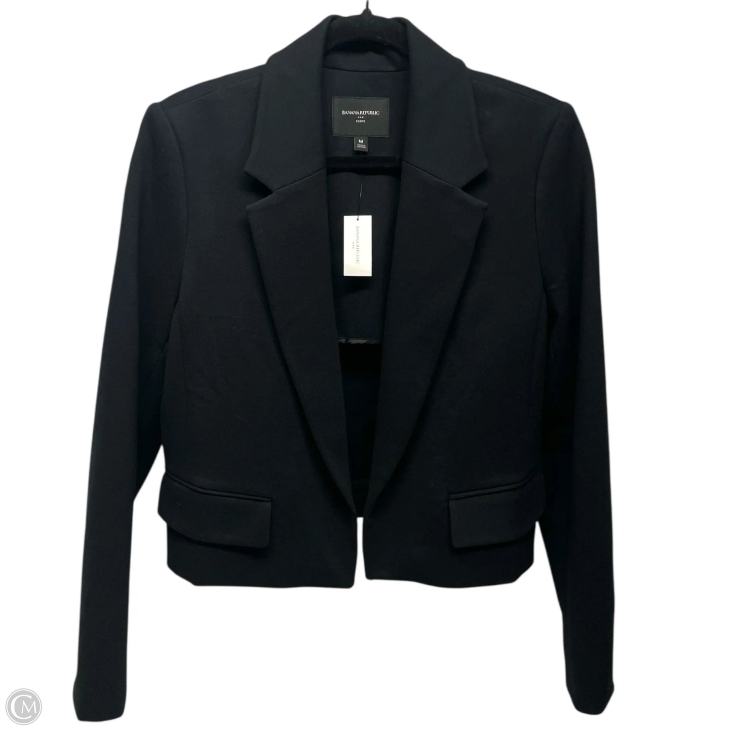 Blazer By Banana Republic In Black, Size: M