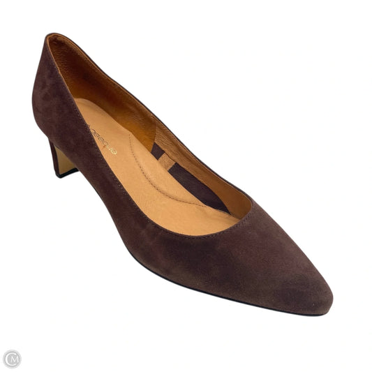 Shoes Heels Kitten By andre assous -  In Brown, Size: 9