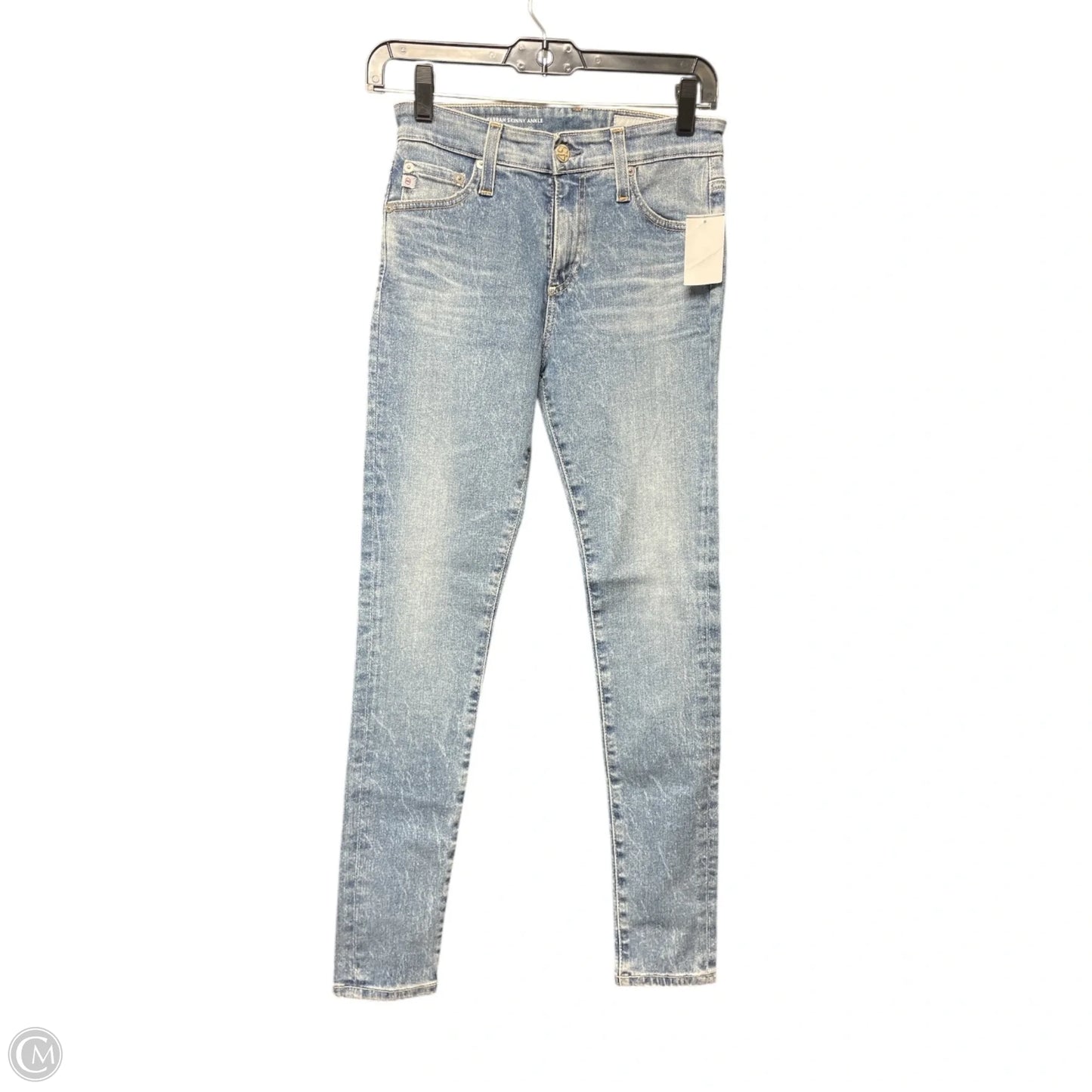 Jeans Skinny By Ag Jeans In Blue, Size: 2