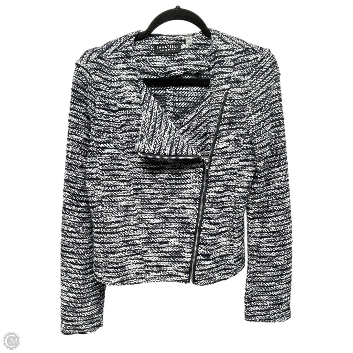 Jacket Other By BAGATELLE In Black & White, Size: Xs