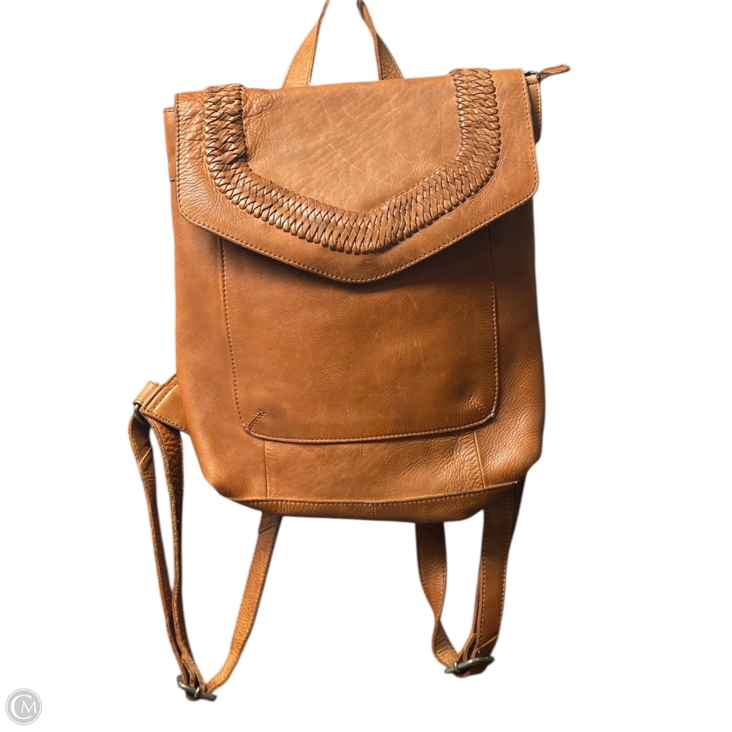 Backpack Leather By Clothes Mentor, Size: Small