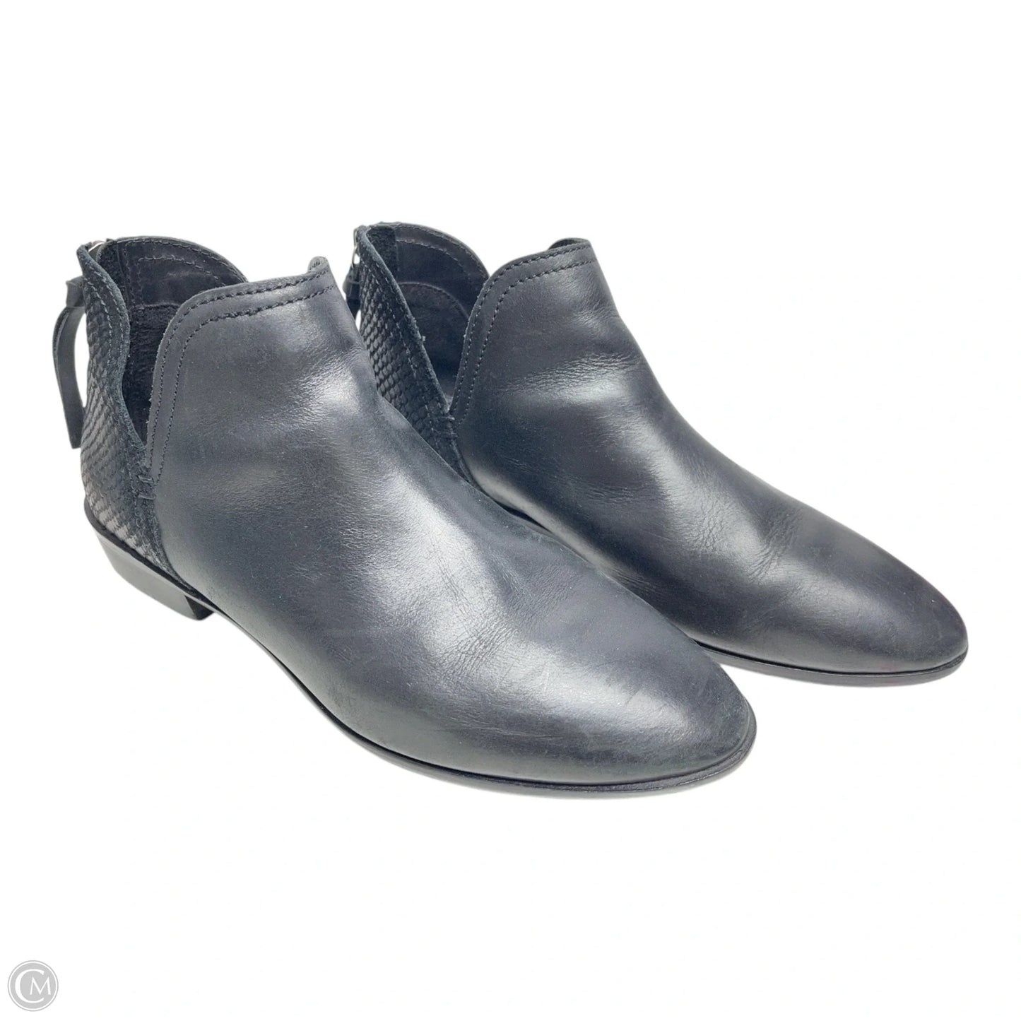 Boots Ankle Flats By Kenneth Cole Reaction In Black, Size: 7.5