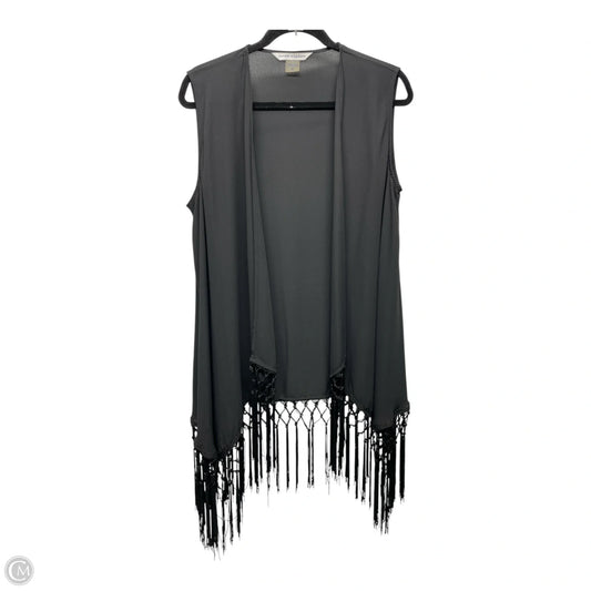 Vest Other By Peter Nygard In Black, Size: M