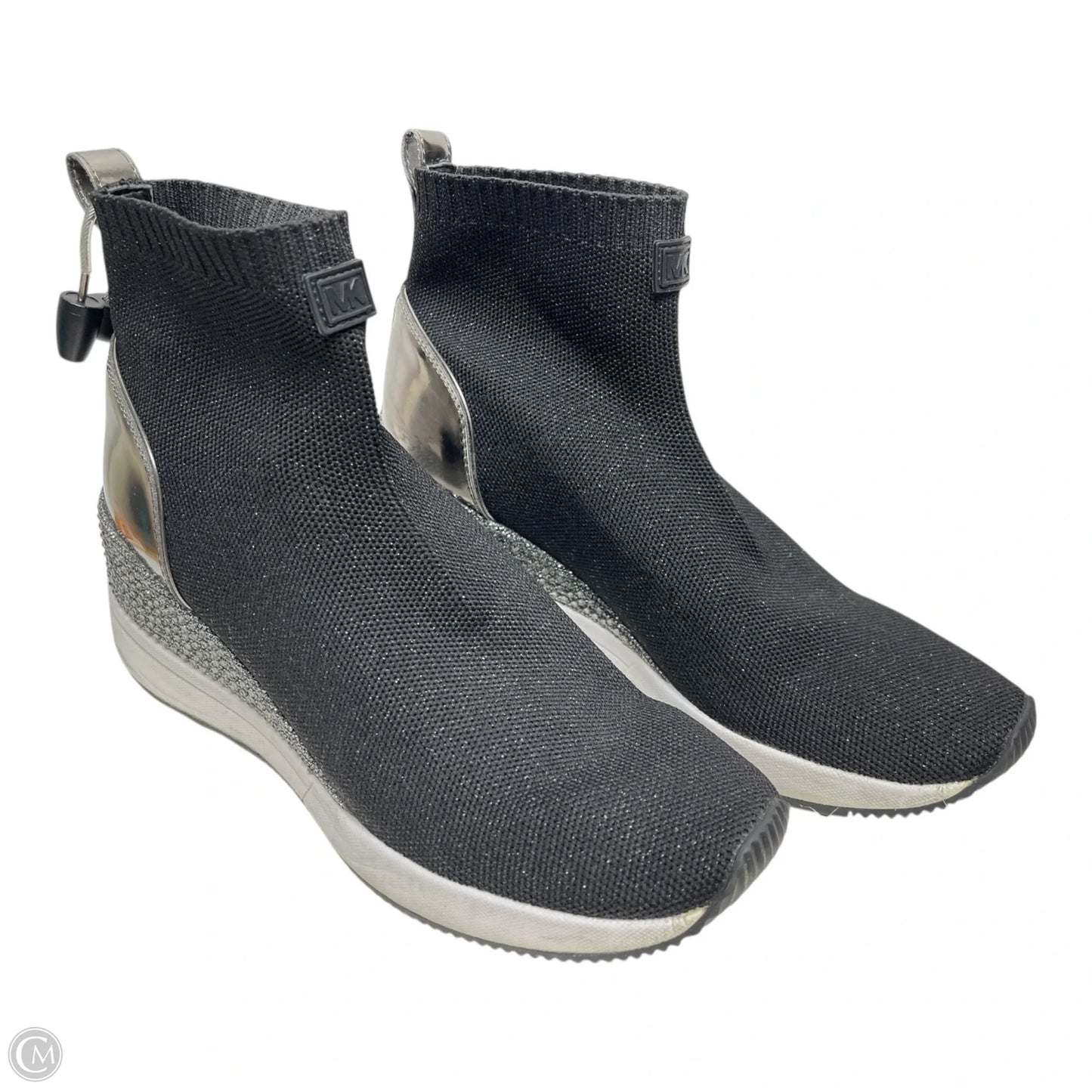 Shoes Sneakers By Michael By Michael Kors In Black & White, Size: 8.5