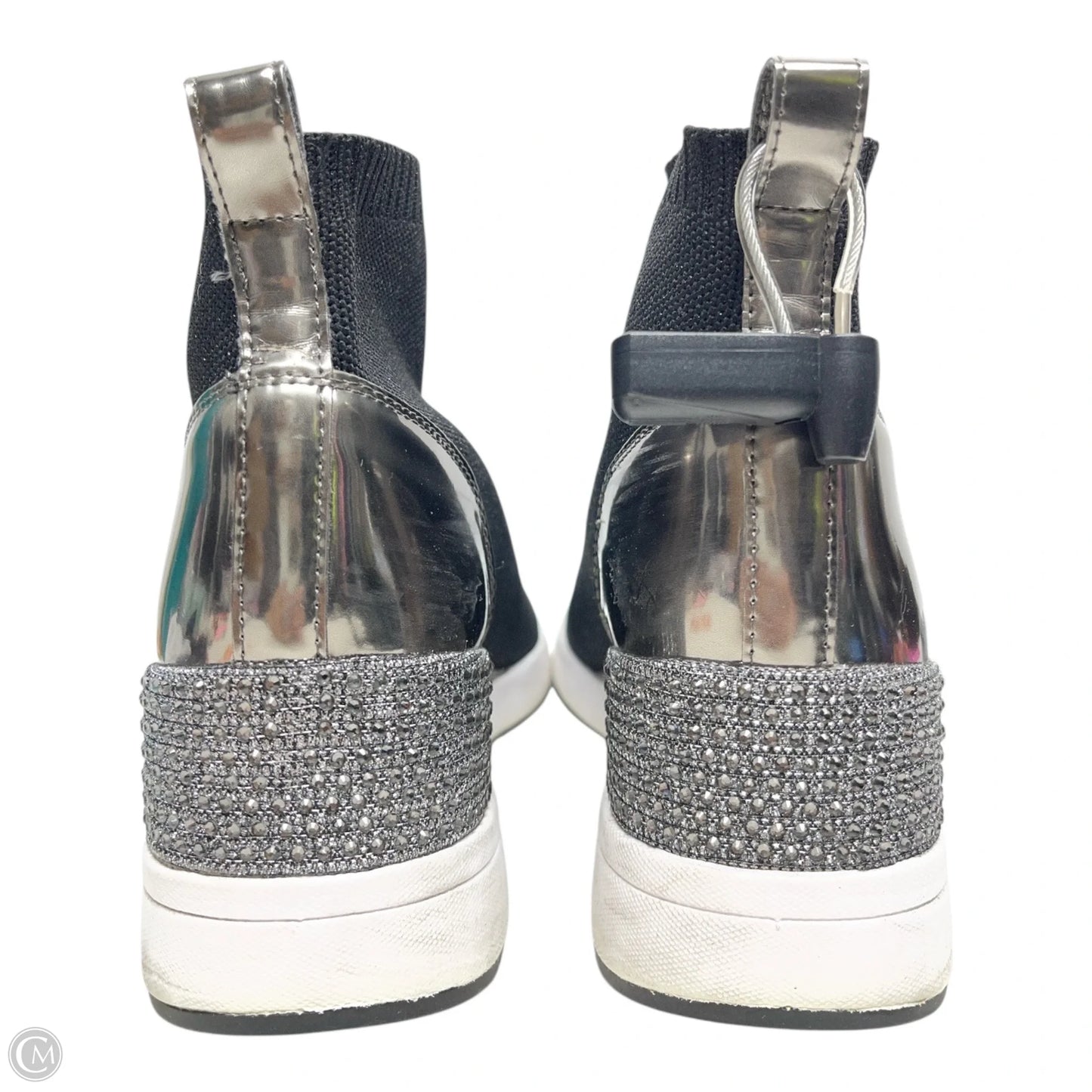 Shoes Sneakers By Michael By Michael Kors In Black & White, Size: 8.5