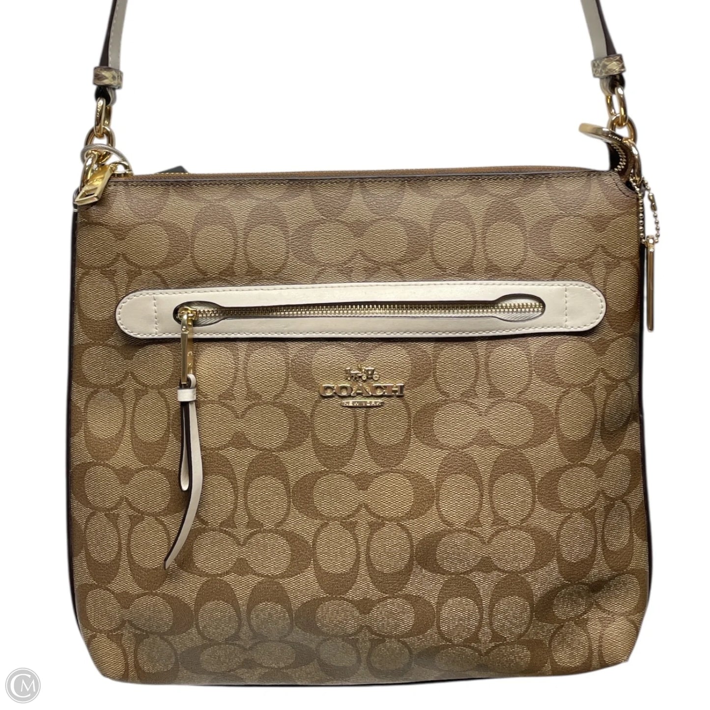 Crossbody Designer By Coach, Size: Medium