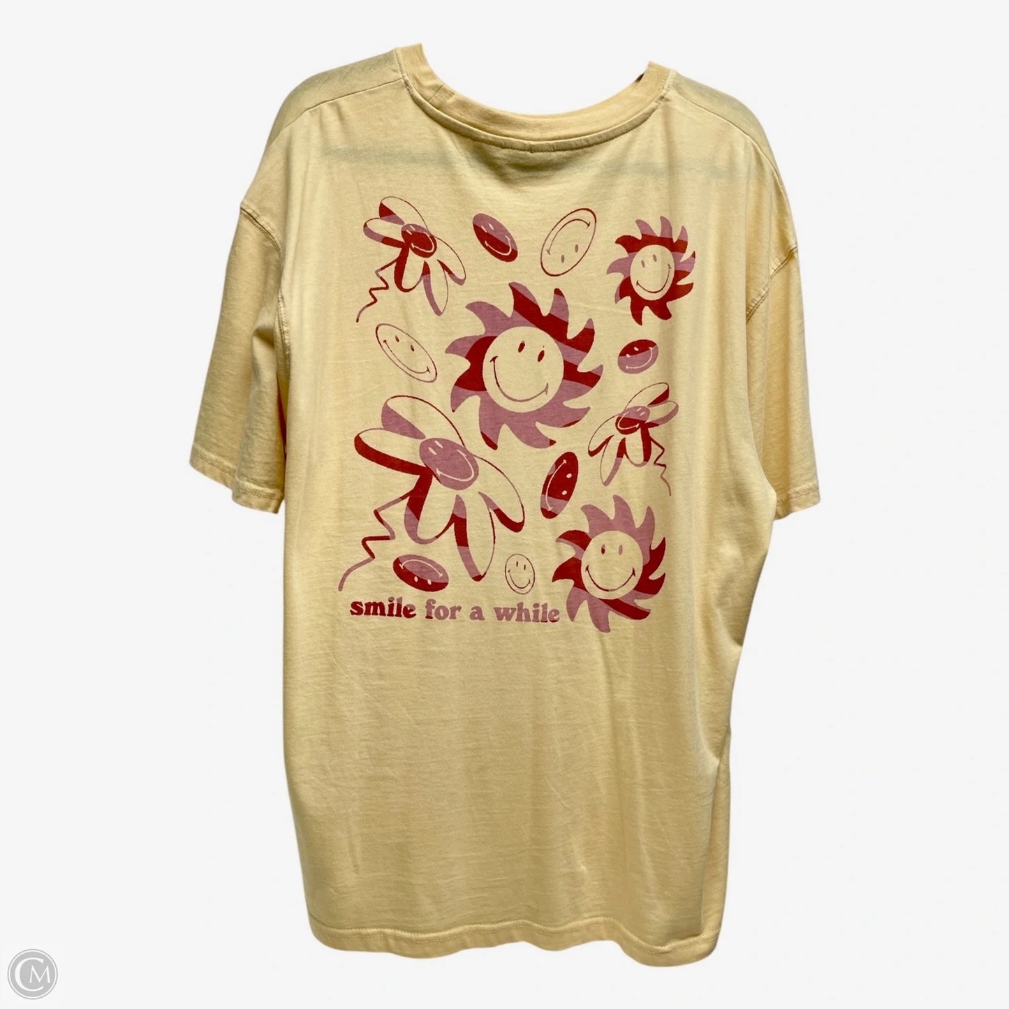 Top Short Sleeve Basic By Cotton On In Yellow, Size: Xl