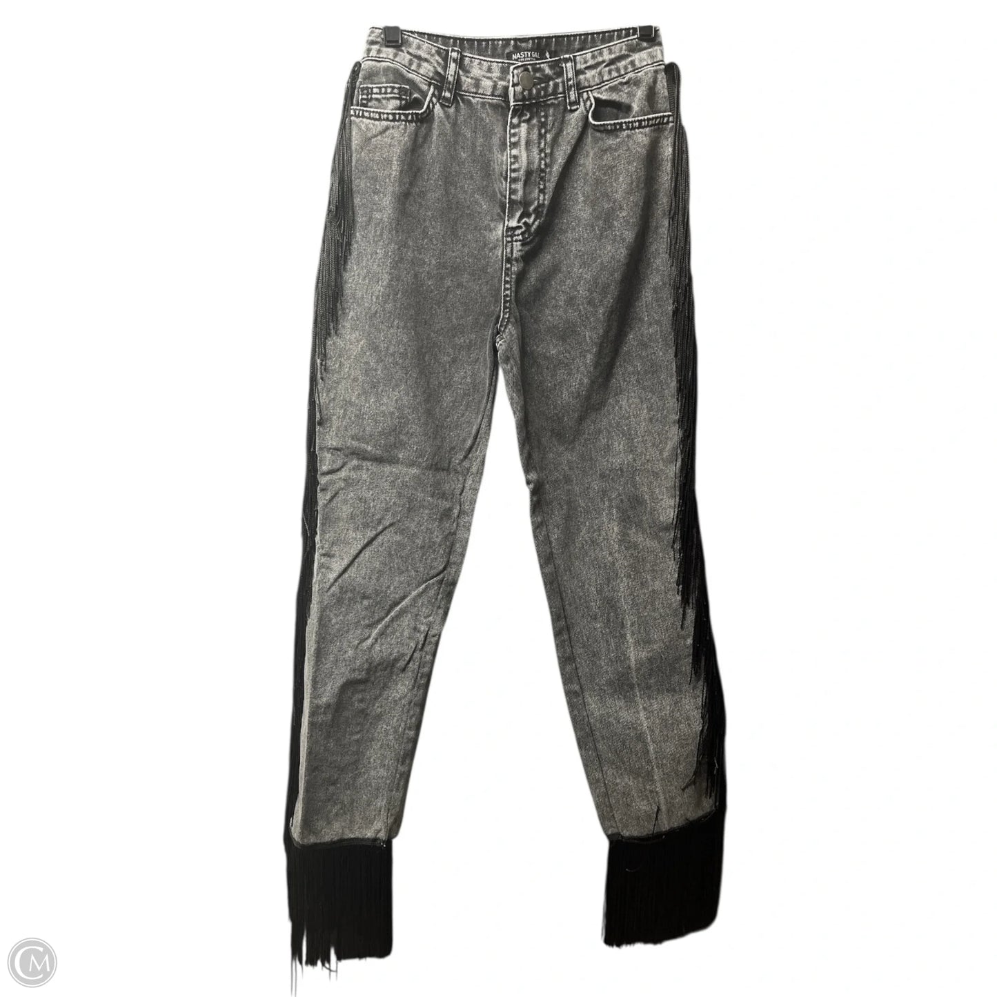 Jeans Straight By Nasty Gal In Black, Size: 2