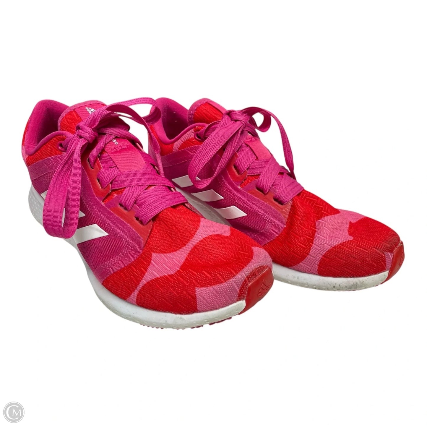 Shoes Athletic By Adidas In Pink & Red, Size: 9