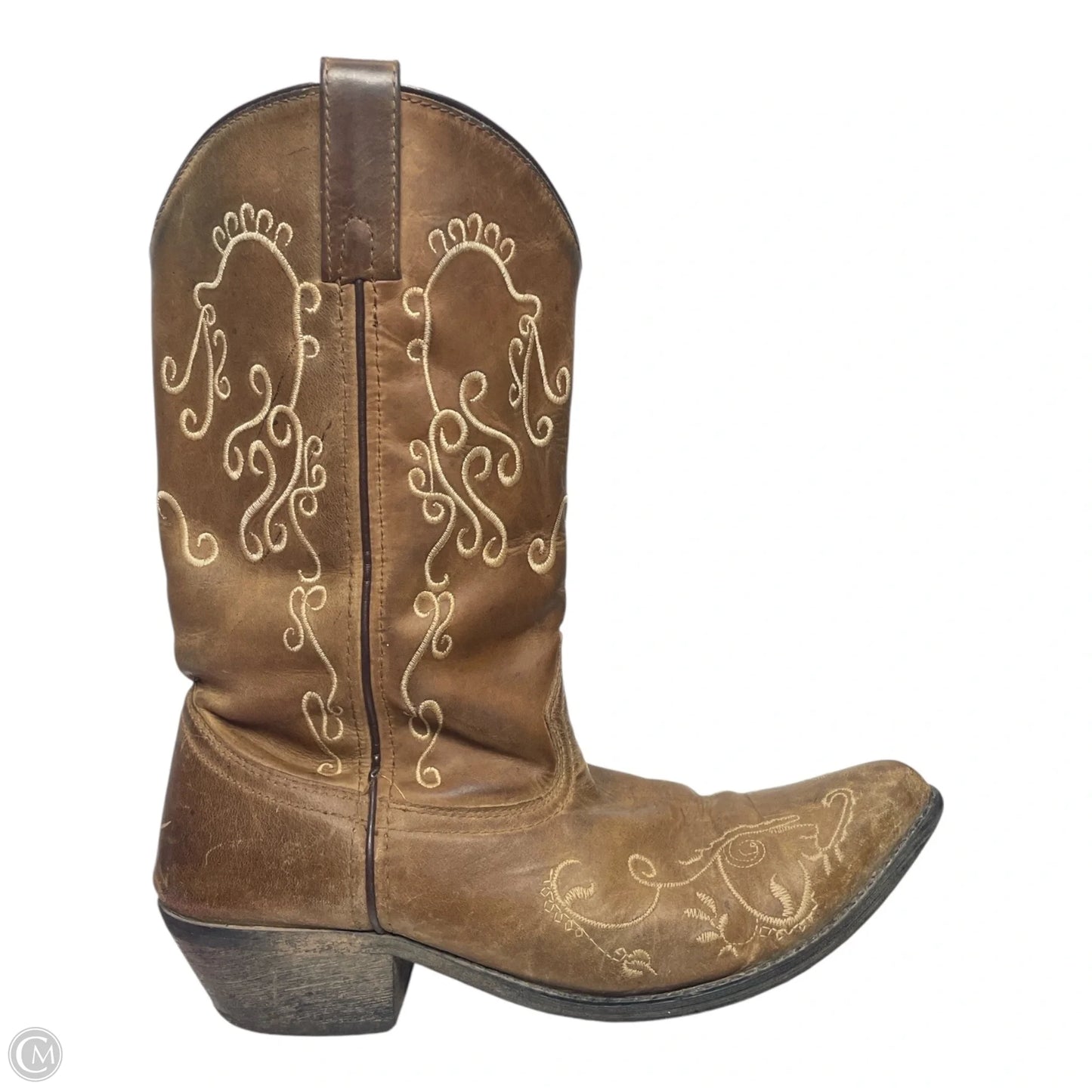 Boots Western By SMOKY MOUNTAIN In Brown, Size: 10