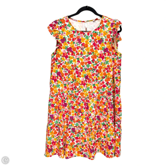 Dress Casual Short By Kirundo In Multi-colored, Size: M