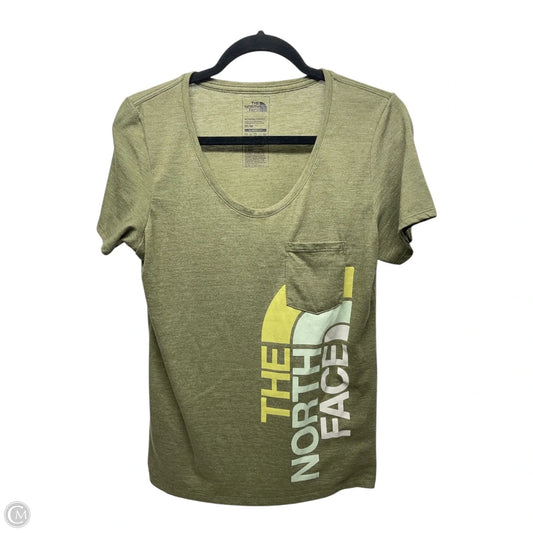 Top Short Sleeve By The North Face In Green, Size: M
