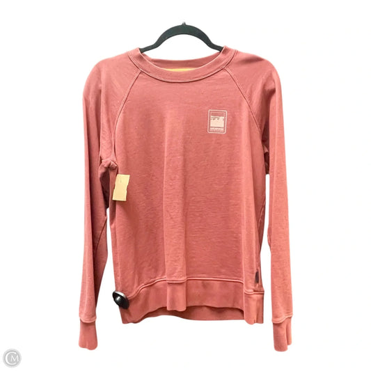 Sweatshirt Crewneck By Patagonia In Red, Size: S