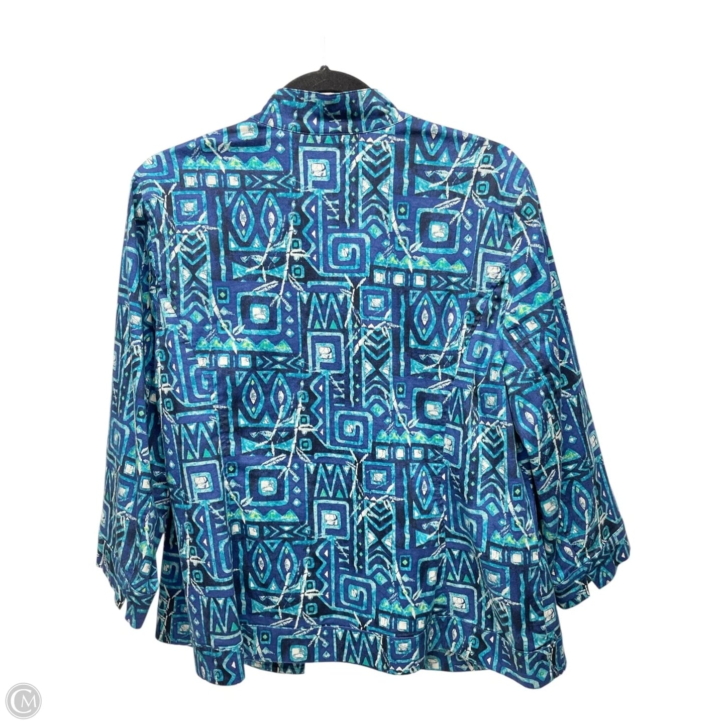 Cardigan By Chicos In Blue, Size: L