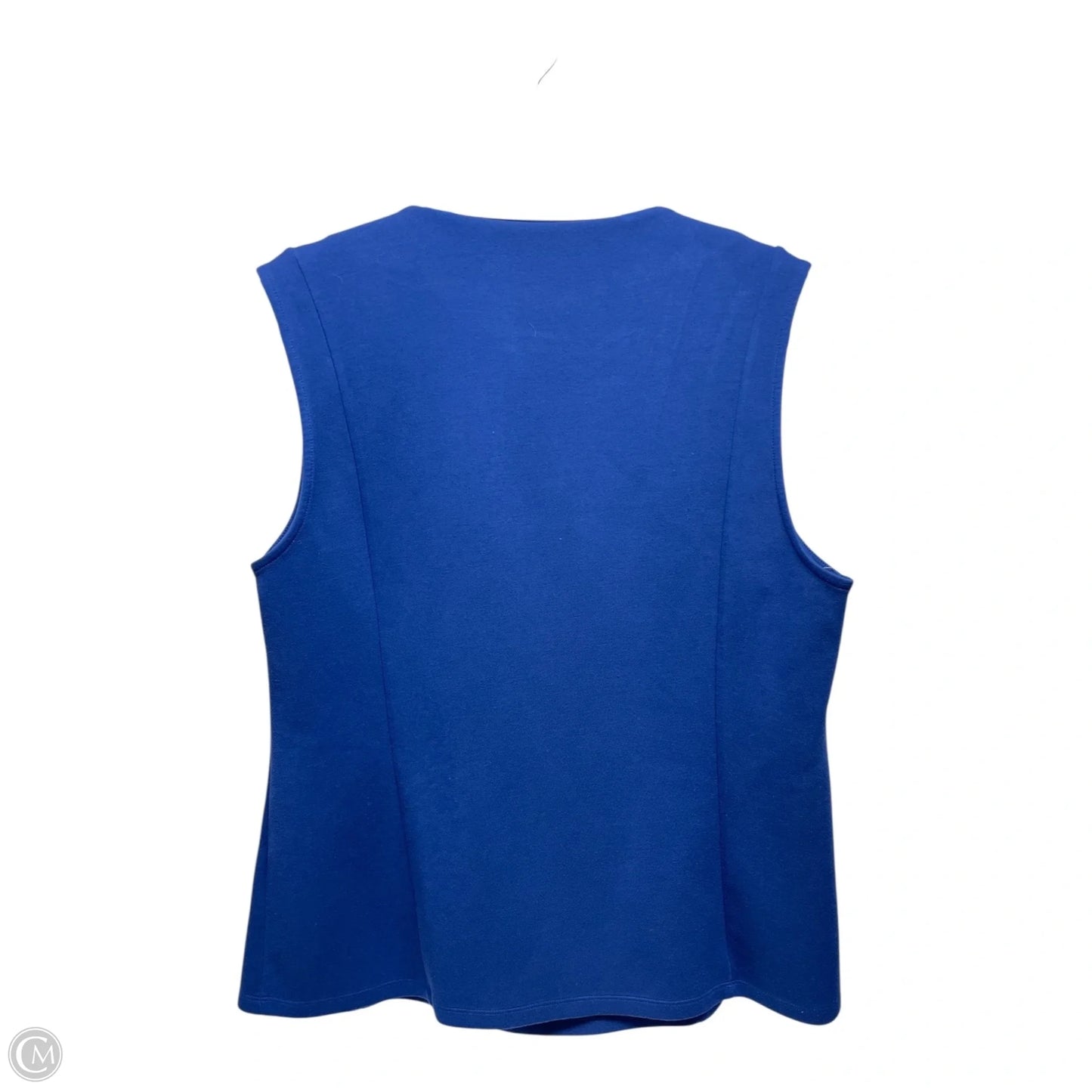 Top Sleeveless By Banana Republic In Blue, Size: Xl