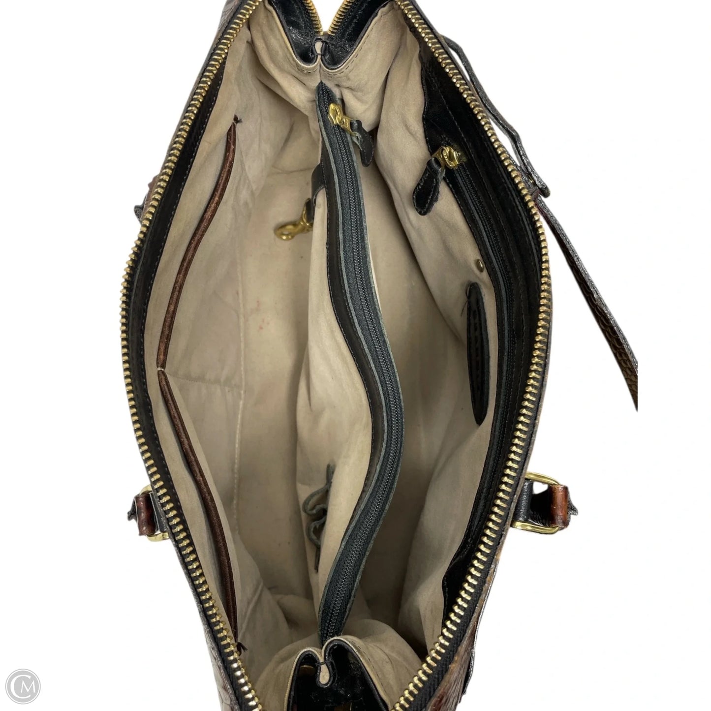 Handbag Designer By Brahmin, Size: Small