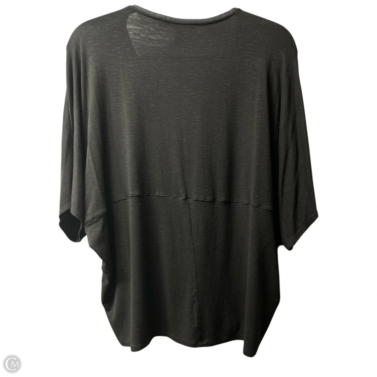 Top Short Sleeve By White House Black Market In Black, Size: S