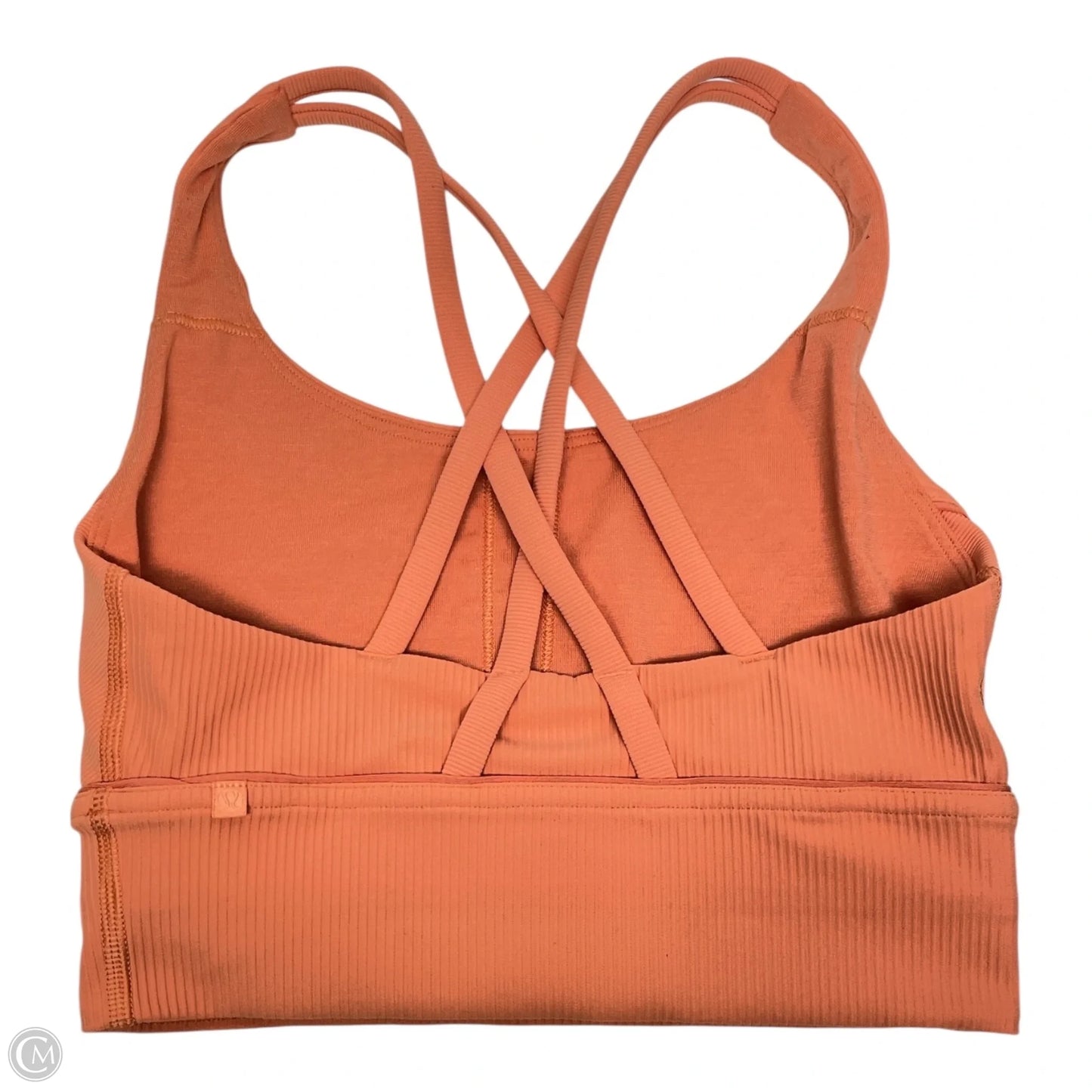 Athletic Bra By Lululemon In Orange, Size: 4