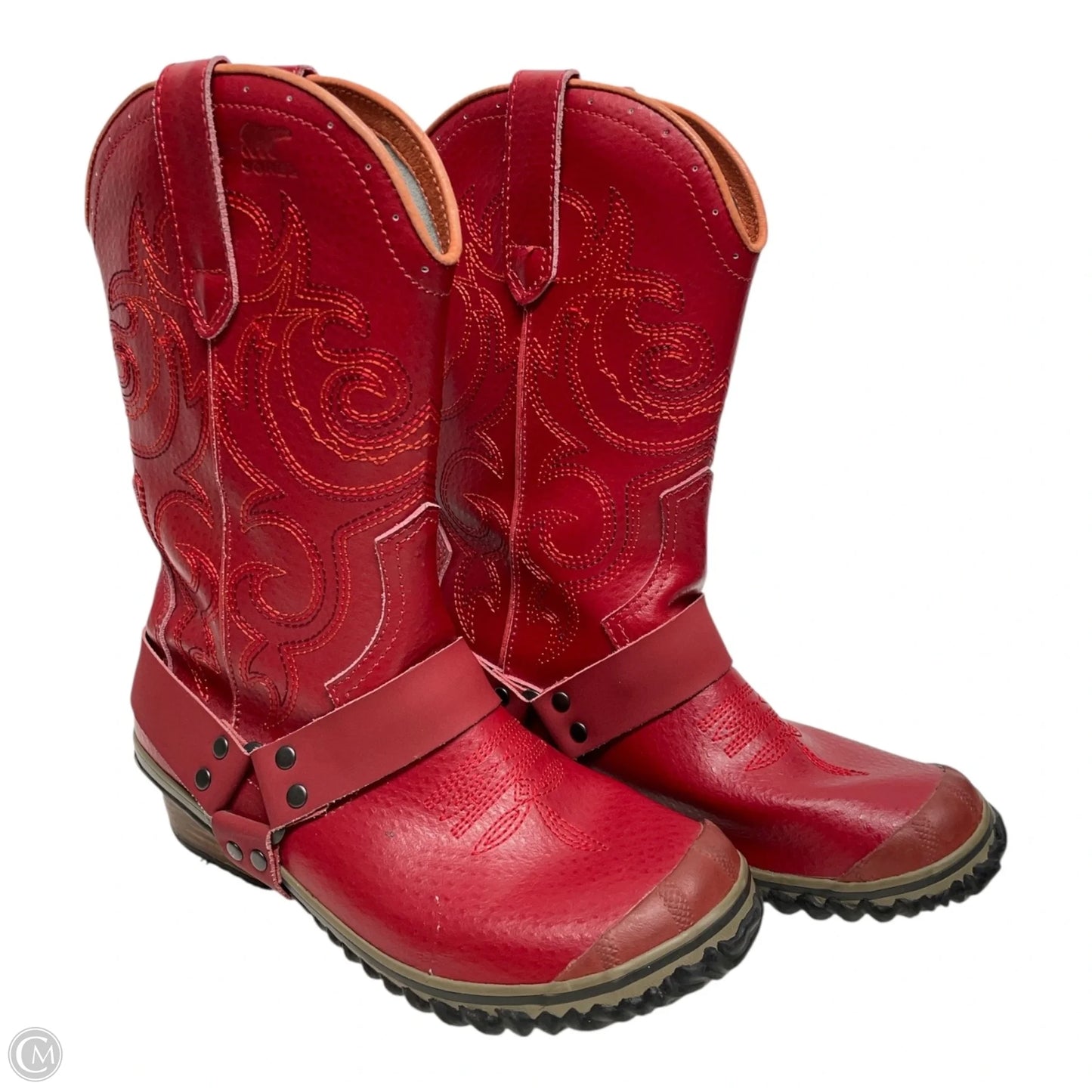 Boots Western By Sorel In Red, Size: 8