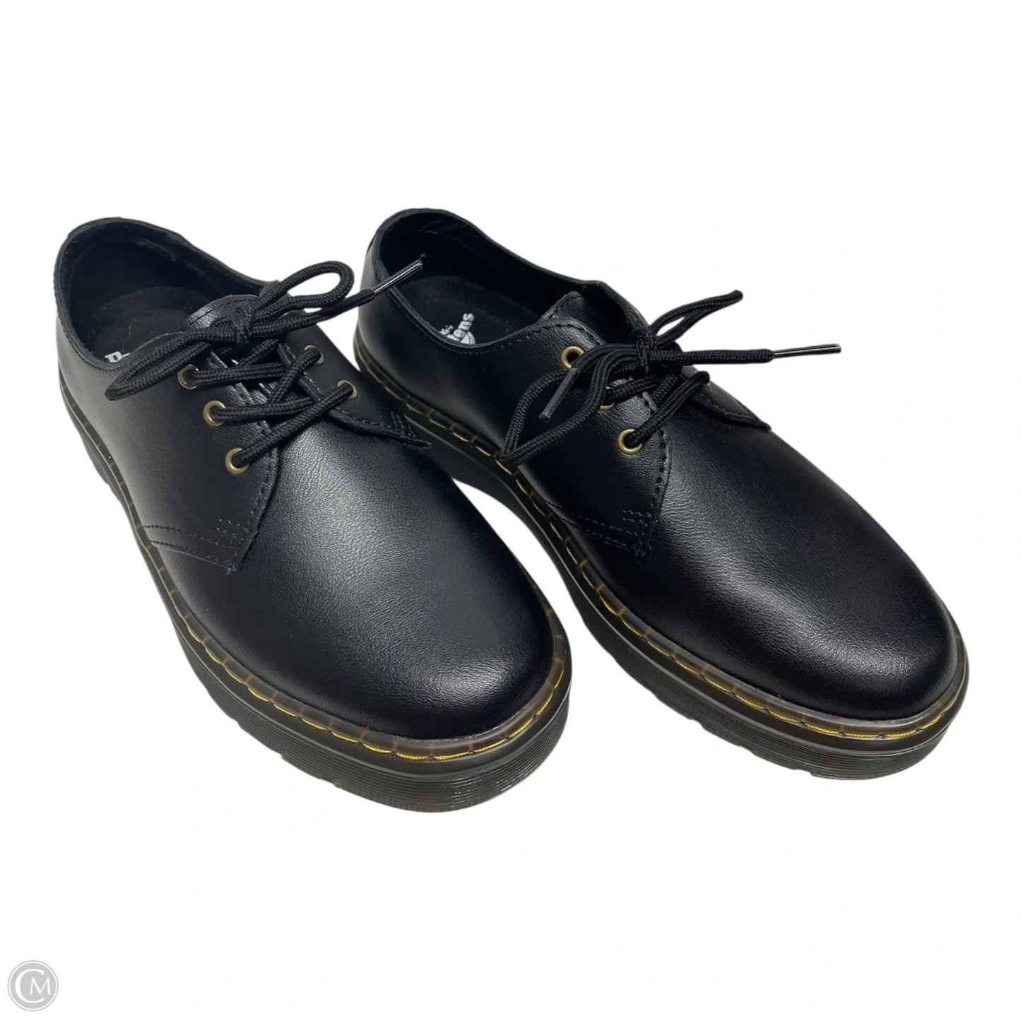 Shoes Flats By Dr Martens In Black, Size: 6