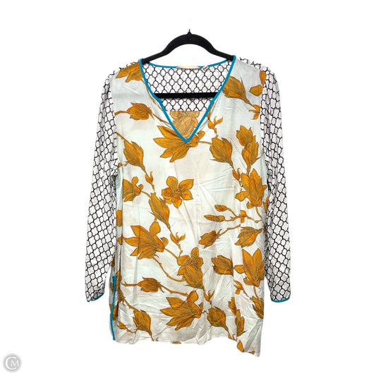 Top Long Sleeve By Soft Surroundings In Multi-colored, Size: L