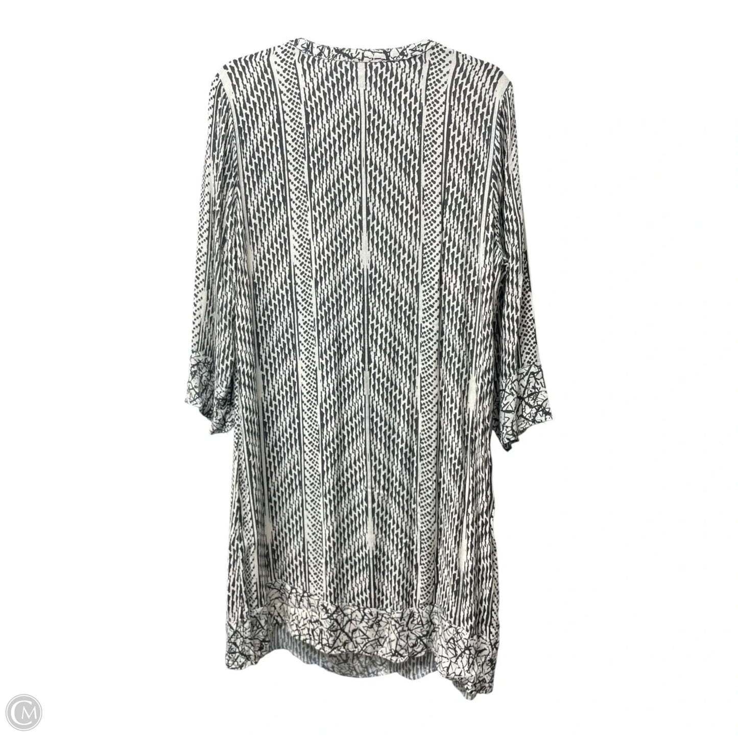 Dress Casual Short By Soft Surroundings In Black & White, Size: L