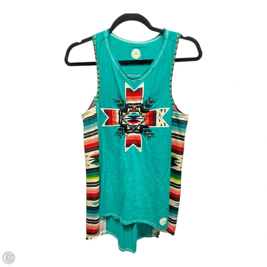 Top Sleeveless By Double D Ranch In Multi-colored, Size: Xs