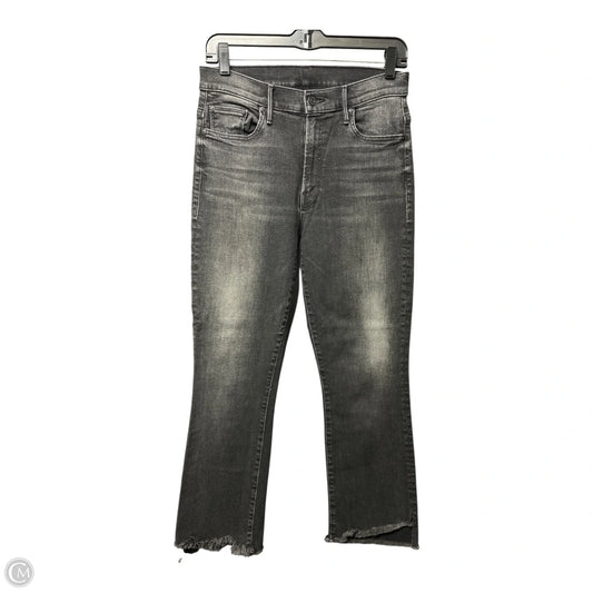Jeans Cropped By Mother In Black, Size: 8