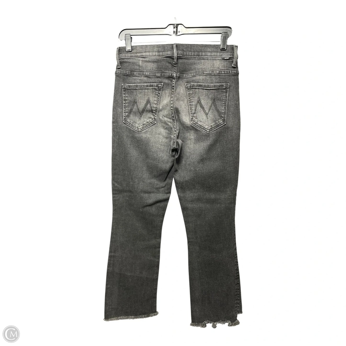 Jeans Cropped By Mother In Black, Size: 8