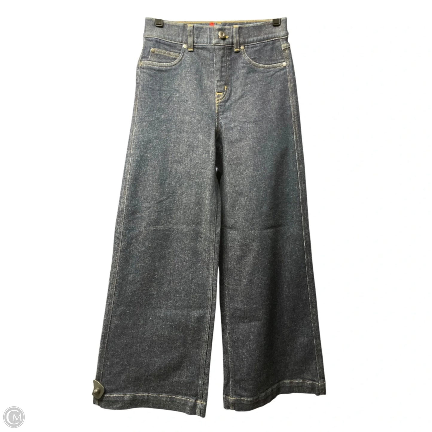 Jeans Wide Leg By Spanx In Blue, Size: S