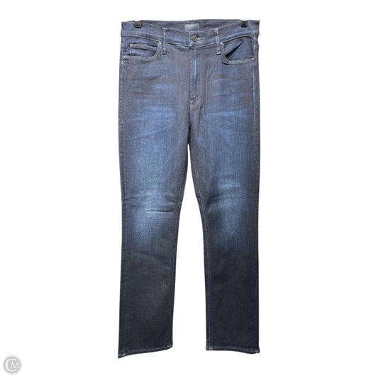 Jeans Straight By Mother In Blue, Size: 10